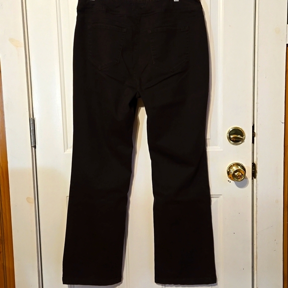 Westbound, Jeans, Women's 14L, Boot Cut, Cotton Blend, Denim, Plum, Pull-on - Picture 8 of 10